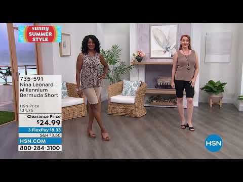 Nina Leonard Millennium Bermuda Short