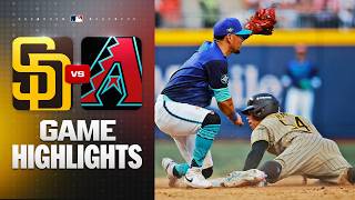 Padres vs. D-backs Game Highlights (4/25/26) | MLB Highlights