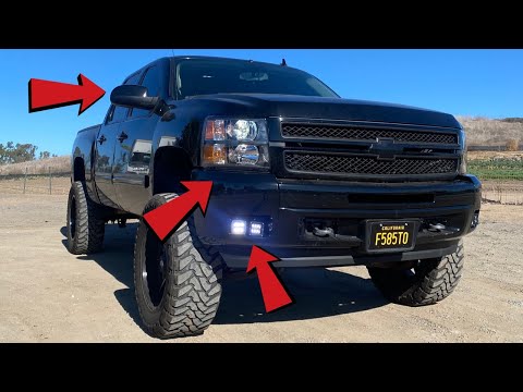 LED Transformation On My Silverado