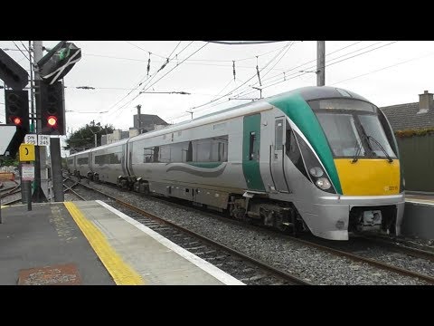 Irish Rail 22000 Class Intercity Train - Howth Junction & Donaghmede Station