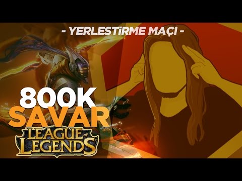 LoL| 800K SAVAR MASTER YI | S7 Yerleştirme Maçı Orman Oynanış | Dereceli Anıları