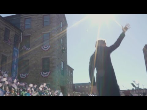 Video thumbnail for Elizabeth Warren’s announcement in Lawrence, MA | The fight of our lives