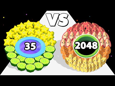 FRUIT AND HOLE /vs JELLY HOLE ROLL - Level Up Hole ✦ Satisfying Mobile Games! ASMR Gameplay Android