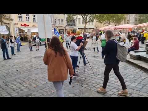 Demo für Frieden, Freiheit und ein friedliches selbstbestimmtes Leben am 18.09.2023 in Bamberg