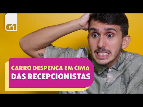 Carro despenca sobre 2 pessoas e tá todo mundo vivo pra contar a história I SEGUE O FIO I g1