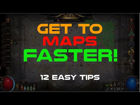 Level faster through the acts - PoE Heist is coming - 12 how to tips ( get to maps faster )