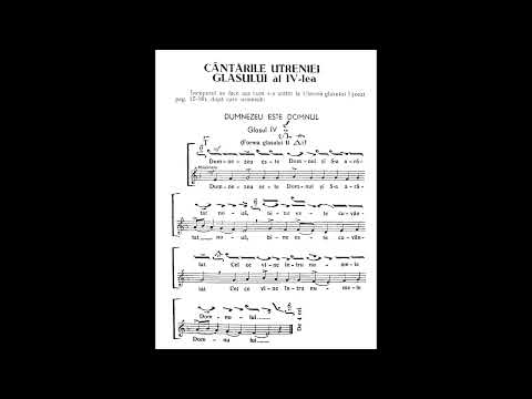 Dumnezeu este Domnul gl 4