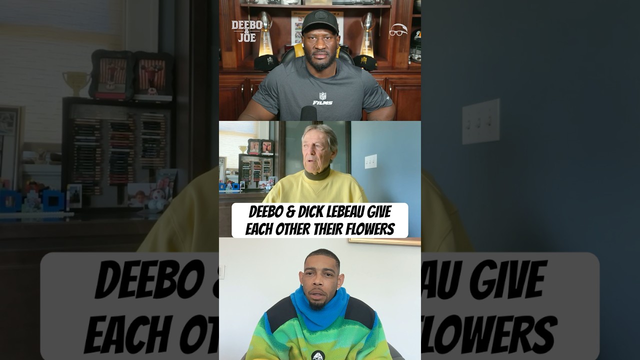 Deebo & Dick LeBeau give each other their flowers. One doesn’t exist without the other #DeeboAndJoe