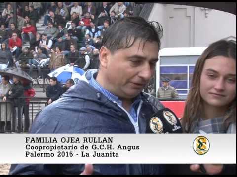 30-07-15 Familia Ojea Rullan ( Co Propietario de Gran Campeona Hembra Angus ) - Palermo 2015.