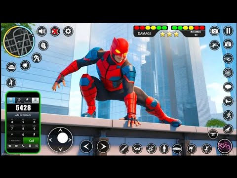 Spider Superhero Rescue City From Bandits Criminal 3D Game 2026  - Android Gameplay 
