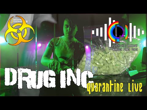 Psychedelic Rainbow Warrior Peace Force - Drug Inc. - Quarantine live at Szimpla kert ☣