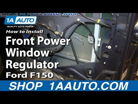 How To Replace Front Power Window Regulator 04-08 Ford F-150