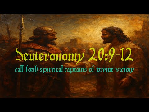 Deuteronomy 20:9