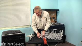 Dishwasher Repair: Replacing the Upper Dish Rack Kit (Whirlpool Part # 3369903)