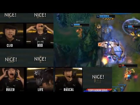 T1 vs GEN.G - Highlights With Voice Comms (Translated) HQ - Week 5 LCK Summer 2020