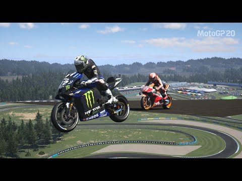 Adding A GIANT RAMP!!! - MotoGP 20 Experiment