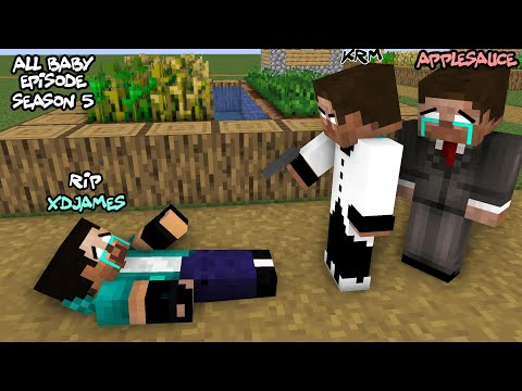 BEGGAR WITHER SKELETON PT 2, BEGGAR VS THE SIREN HEAD, BABY MOBS VS VILLAIN,- SEASON 5