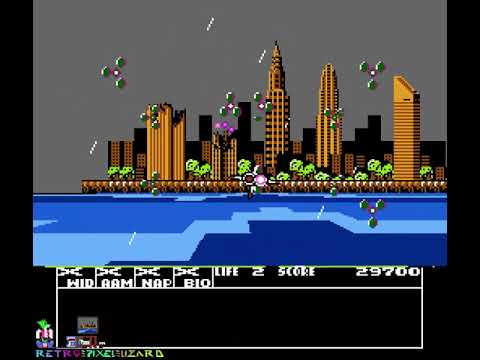 Tetrastar: The Fighter (NES) - Gameplay