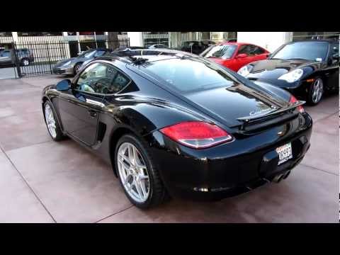 2009 Porsche Cayman S PDK Black full leather Sport Chrono Navigation Beverly Hills Porsche SOLD