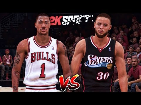 CLOSE GAME vs Steph Curry - NBA 2K19 Derrick Rose My Career Ep. 12