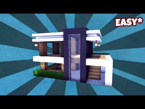 Minecraft Modern House Tutorial⚒️
