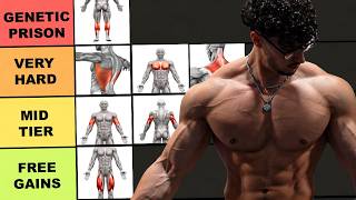 Ranking Every Muscle From Easiest to HARDEST to Grow 