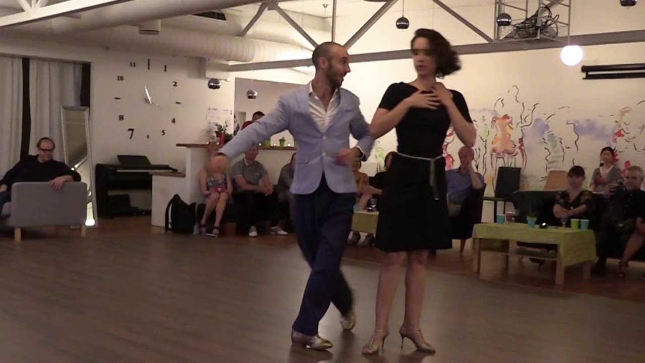 Dulce Lauria and Raul Palladino, show in Trondheim 3/4