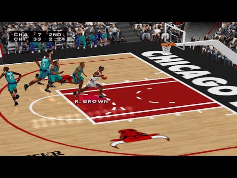 NBA Live 2000 (PS1 Gameplay)