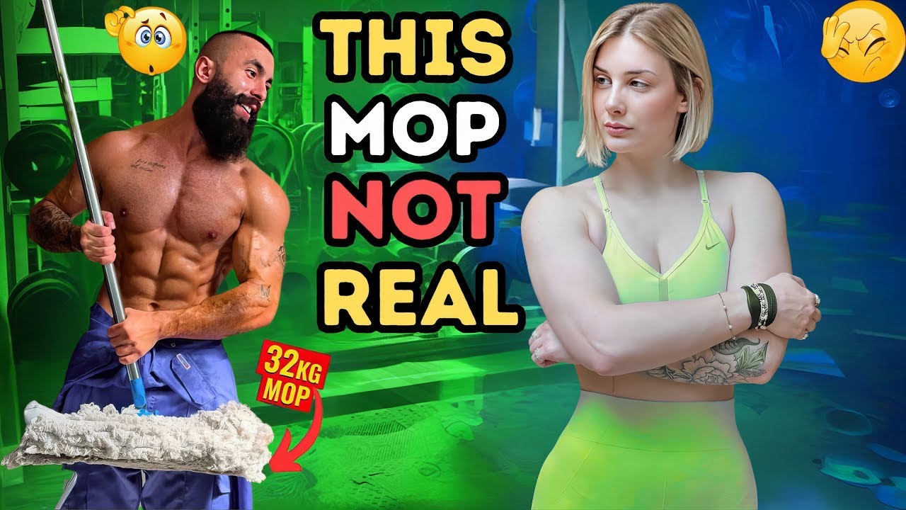 Anatoly’s 32kg Mop Prank 🏋️‍♂️😂 Bodyguards’ Egos CRUSHED for 30 Minutes Straight!