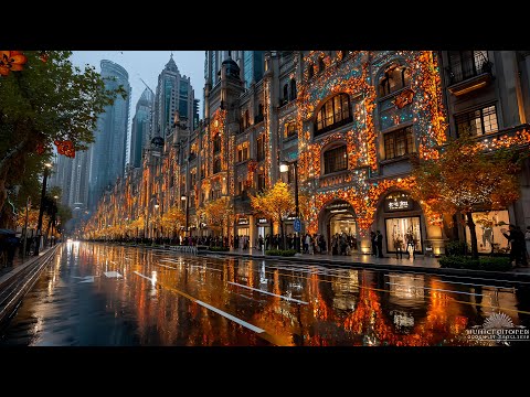 Festive Nights | Urban Christmas Swing Jazz in the City | Holiday Ambiance