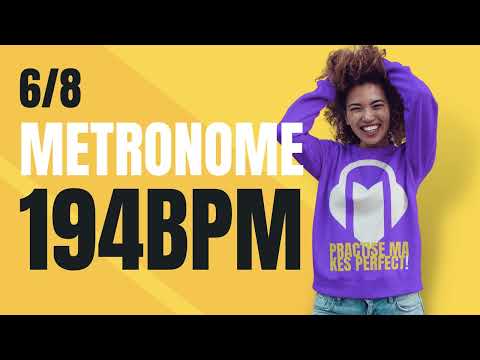 👉 6/8 METRONOME 194 BPM