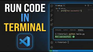 How to Run Code in Terminal in VS Code [ 2026 Update ] Run code in Terminal of Visual Studio Code