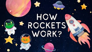 How Rockets Work? Basic Explanation for Kids. #spaceforkids Kids Academy