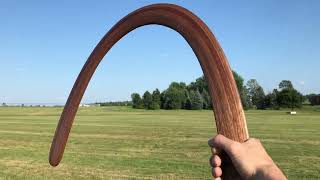 Download lagu 'Gerhards Big U', strip laminated boomerang by John Cryderman - '60 flight' - single throw. mp3 Download lagu 'Gerhards Big U', strip laminated boomerang by John Cryderman - '60 flight' - single throw. mp3
