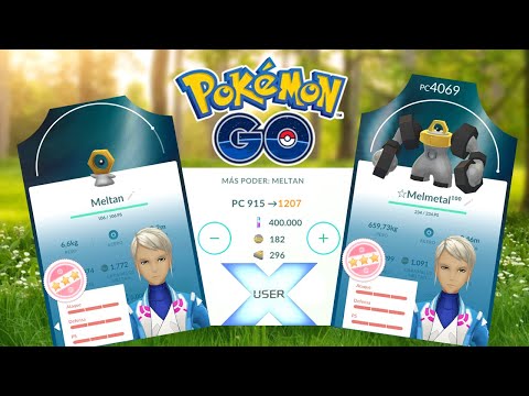 Pokémon GO | Consigo MELTAN 100iv!!! - Lo evoluciono y maxeo a lvl50