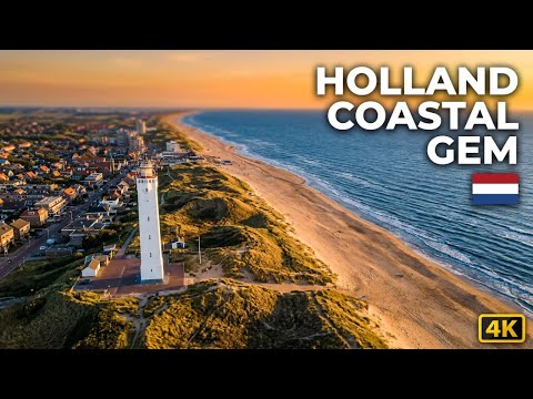 Noordwijk aan zee: An Enchanting Coastal Wonderland in Holland [4K]