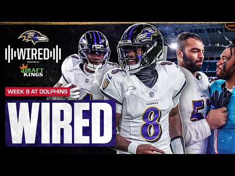Lights, Camera, Jackson in Miami. Lamar Jackson, Ravens Take Down Dolphins | Ravens Wired