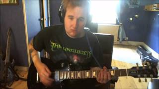 Unearth - Cutman Guitar cover (HD)