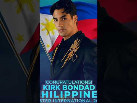🇵🇭🎉ANOTHER FILIPINO PRIDE,  KIRK BONDAD WINS MR. INTERNATIONAL 2025 🎉 #trending