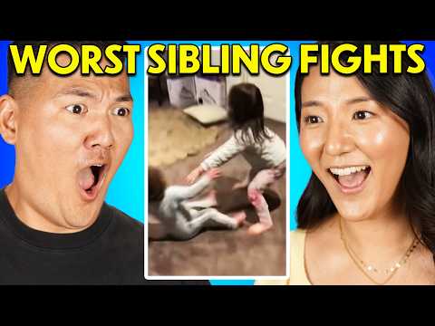 Siblings React To The Worst Sibling Fights On The Internet!
