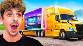 Spending 24 Hours in a $250,000 Luxury Semi Truck!