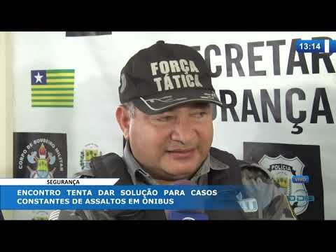 O DIA NEWS 27 02 20  Encontro tenta dar solucão para casos constantes de assaltos em oÌ‚nibus