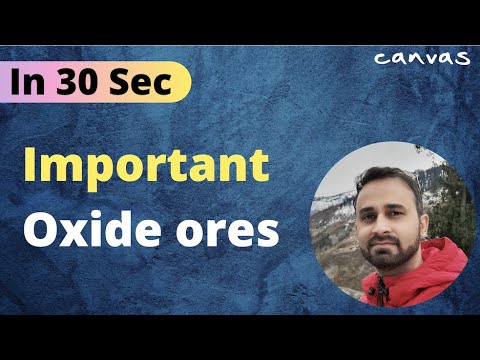 Oxide Ores - Metallurgy