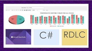 Download the video "Stunning RDLC Report in c# with Combo box, Pie Chart & Bar Chart in VS with SQL Server - 2 of 2"