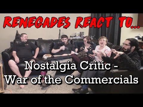 Renegades React to... Nostalgia Critic - War of the Commercials