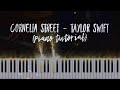 Cornelia Street - Taylor Swift (Piano Tutorial)