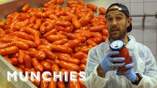 Frank Pinello Meets The Tomato Canning Masters of San Marzano