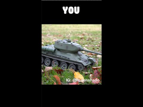 Seu estoque Heng Long RC Tank vs....