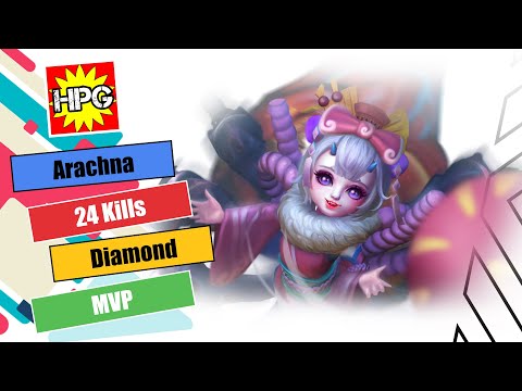 HoN Arachna - 24 Kills - Diamond - MVP