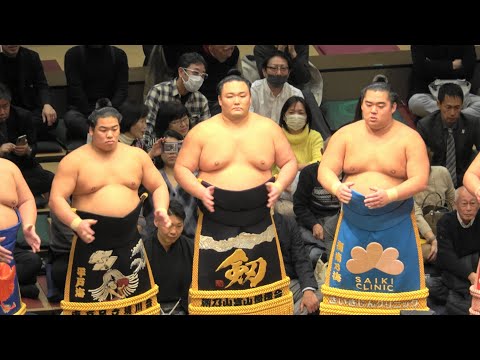 若隆景幕下優勝。朝乃山再出場し勝ち越しを決める。 令和6年大相撲初場所13日目 2024 January SUMO TOURNAMENT 13th Day